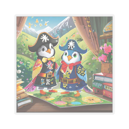 Ahoy, Matey! Kiss-Cut Stickers (4 Sizes)