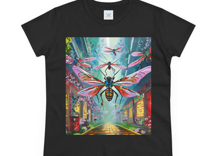 Neon Swarm Cotton Tee