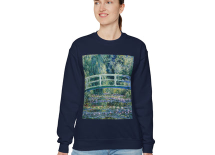 Water Lilies and Japanese Bridge by Claude Monet Heavy Blend™ Crewneck Sweatshirt