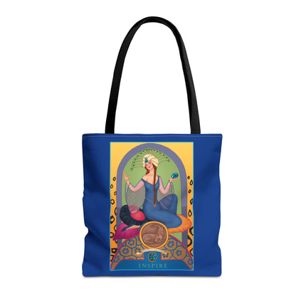 Astrology Gem Series: December & Tanzanite Tote Bag