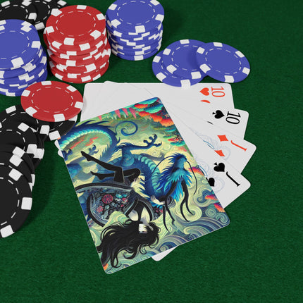 Mystic Guardian of the Sky Playing Cards