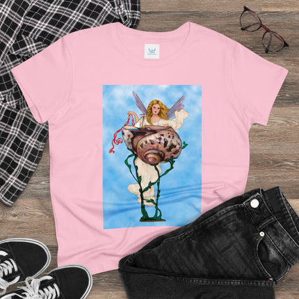 Enchanting Serenity Women's Midweight Cotton Tee