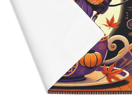 Theatrical Halloween Kabuki Mice Placemat, 1pc