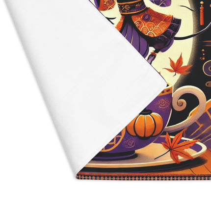 Theatrical Halloween Kabuki Mice Placemat, 1pc