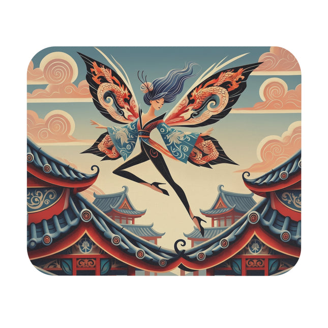 The Dragon Fairy of the Temple Mouse Pad – Mythic Grace & Ancient Power