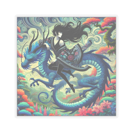 Mystic Guardian of the Sky Kiss-Cut Stickers (4 Sizes)
