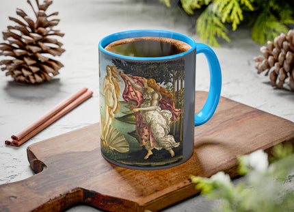 Birth of Venus by Sandro Botticelli Colorful Mugs (11oz, 15oz)