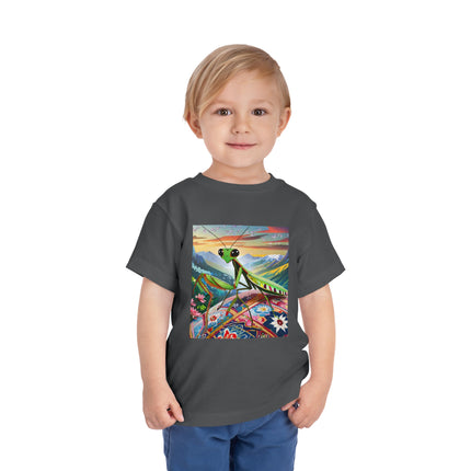 The Joyful Mantis Toddler Short Sleeve Tee