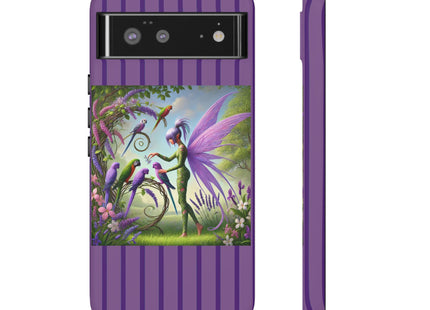 Lavender-Winged Fairy Phone Cases