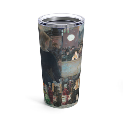 A Bar at the Folies-Bergère by Edouard Manet Tumbler 20oz