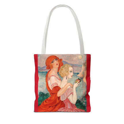 Sur la Route d'Anacapri by Gerda Wegener Tote Bag (AOP)
