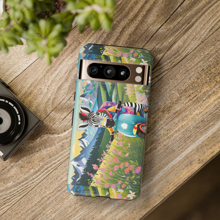 Stripes on Wheels Phone Cases