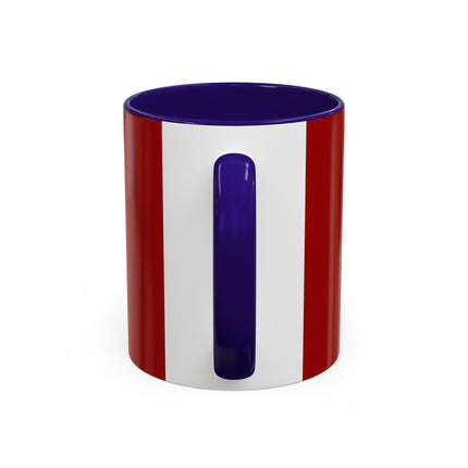 Red Panda at an Autumn Bamboo Grove Colorful Mugs (11oz, 15oz)