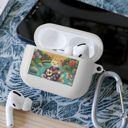 Melodic Kitten by the Koi Pond AirPods and AirPods Pro Case