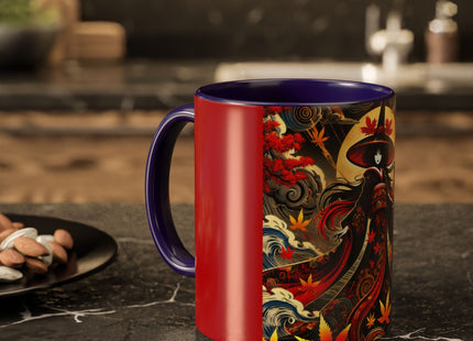Kabuki Witch Colorful Mugs (11oz, 15oz)