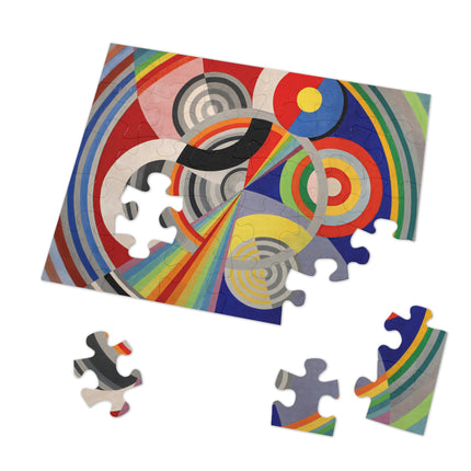 Rythme No. 1 by Robert Delaunay Jigsaw Puzzle (30, 110, 252-Piece)