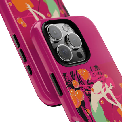 Mermaid Dive Phone Case – Vibrant Waves & Playful Elegance
