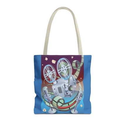 Magic Movie Night Tote Bag (AOP)