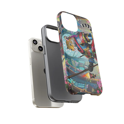 Cyberpunk Leopard Phone Cases