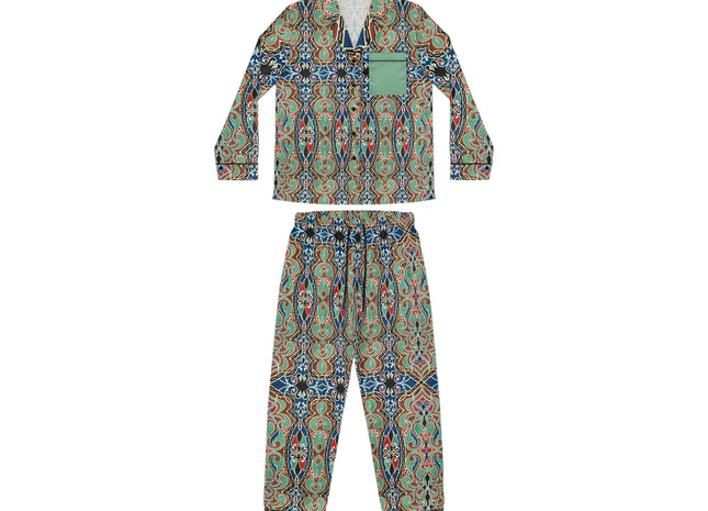 Arabian Ornament by Elizabeth A. Nedwill Women’s Satin Pajamas