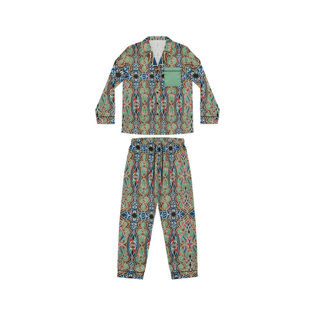 Arabian Ornament by Elizabeth A. Nedwill Women’s Satin Pajamas