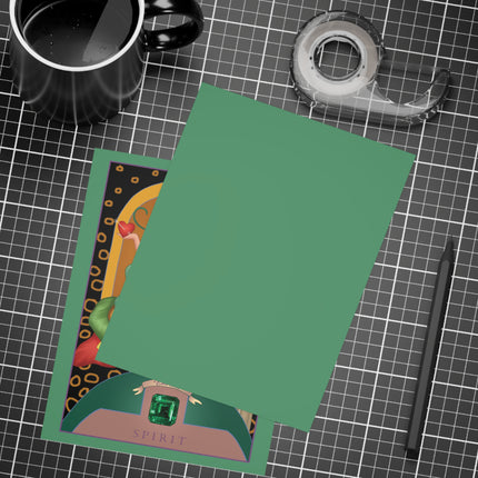 May & Emerald (from the Gem Series) by Sofia Chiostri Postcards (envelopes included) - Bundles of 10, 30, 50 Pieces