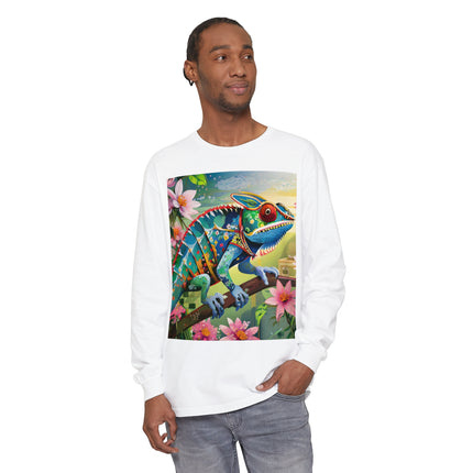 Camouflage Chameleon Long Sleeve T-Shirt