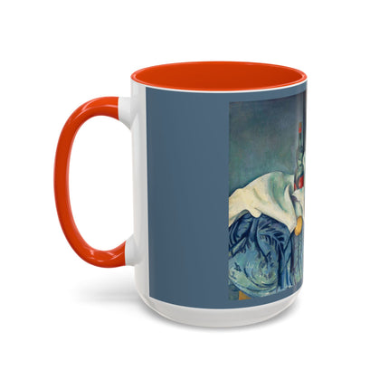 The Peppermint Bottle by Paul Cézanne Colorful Mugs (11oz, 15oz)