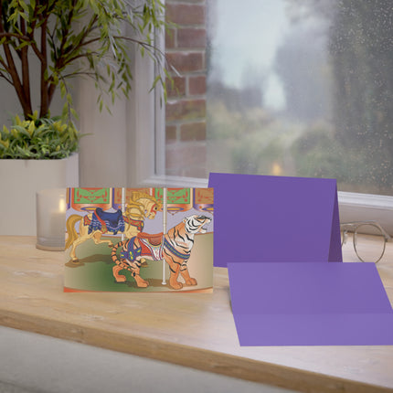 Carousel Splendor Greeting Cards (1, 10, 30, and 50pcs)