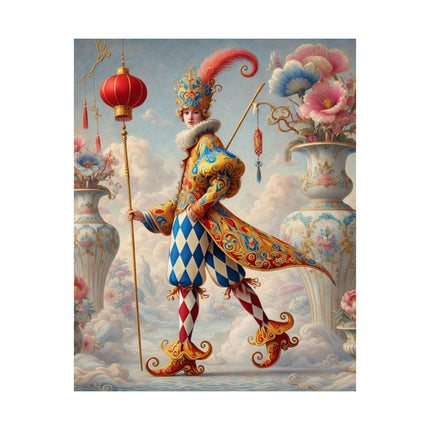 The Ornamental Jester Matte Vertical Posters