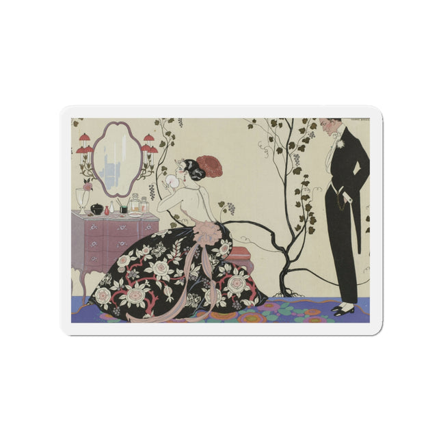 Le Grand Décolletage by George Barbier Die-Cut Magnets (5 Sizes)