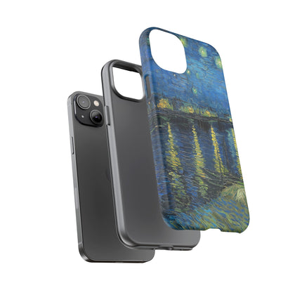 Starry Night Over the Rhone by Vincent Van Gogh Phone Cases