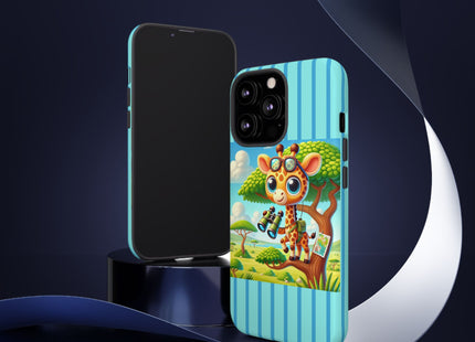 Giraffe Lookout Phone Cases