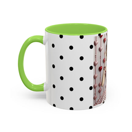 Fashionably Yours, XOXO Colorful Mugs (11oz, 15oz)