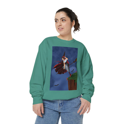 The Enchanted Witch Unisex Garment-Dyed Sweatshirt