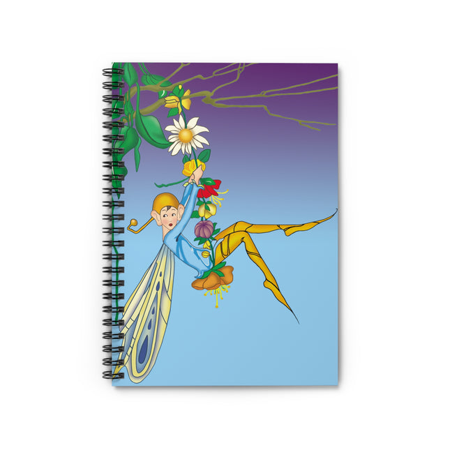 A Fairy's Delight Spiral Notebook - Ruled Line