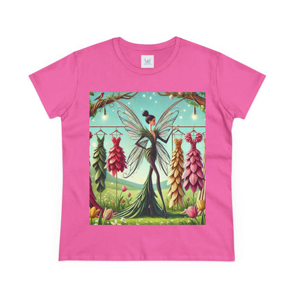 A Fairy Choosing Gowns Cotton Tee