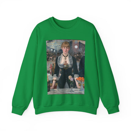 A Bar at the Folies-Bergère by Edouard Manet Heavy Blend™ Crewneck Sweatshirt