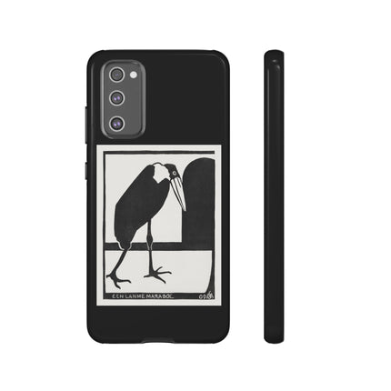 A Lame Marabou by Samuel Jessurun de Mesquita Phone Cases