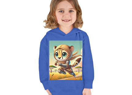 Swift Cheetah Toddler Pullover Fleece Hoodie