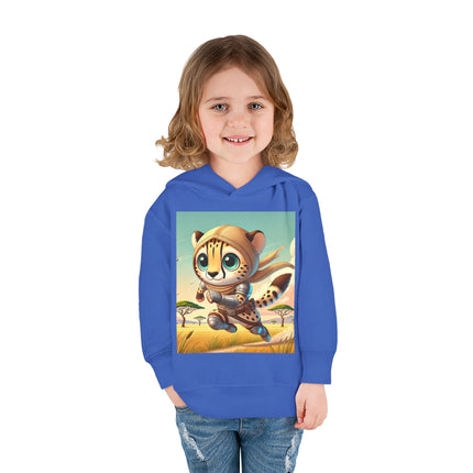 Swift Cheetah Toddler Pullover Fleece Hoodie