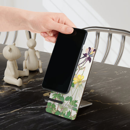Aquilegia Flower by Tanigami Kônan Mobile Display Stand for Smartphones