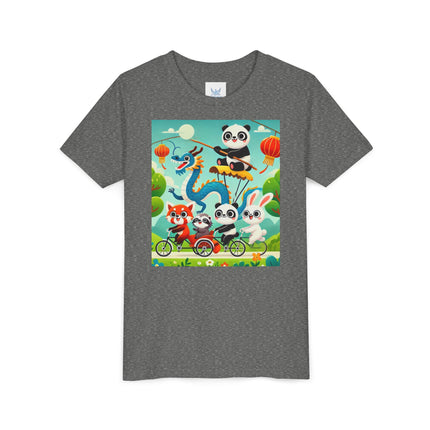Rolling Along Together Youth Short Sleeve Tee