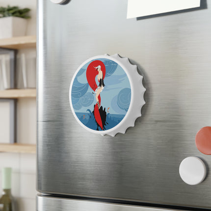 Siren of the Waves Bottle Opener – Dramatic Sea Power & Bold Elegance