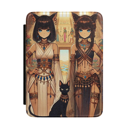 Egyptian Priestess Cats Kindle Case – Temple Guardians & Ancient Grace