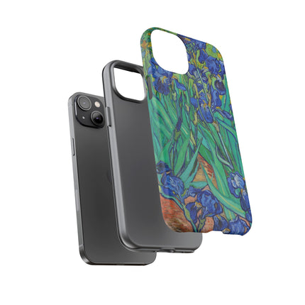 Irises by Vincent Van Gogh Phone Cases