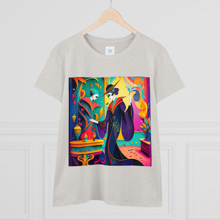 Phantoms of Elegance Women's Midweight Cotton Tee