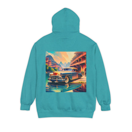1953 Buick Roadmaster Unisex Garment-Dyed Hoodie