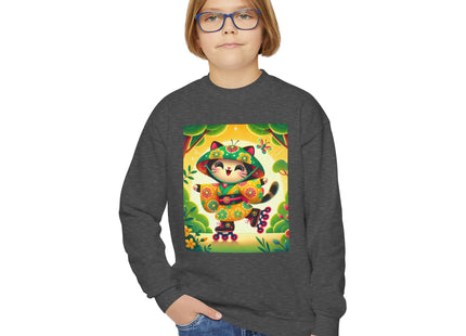 Firefly Dance on Wheels Youth Crewneck Sweatshirt