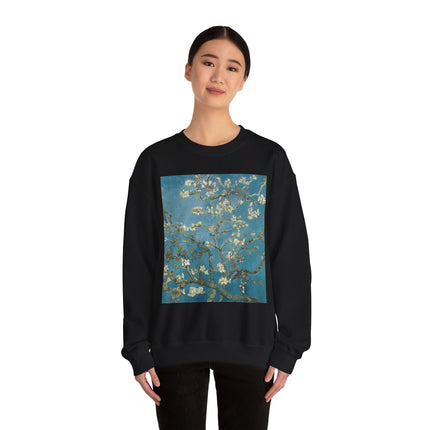 Almond Blossom by Vincent van Gogh Heavy Blend™ Crewneck Sweatshirt
